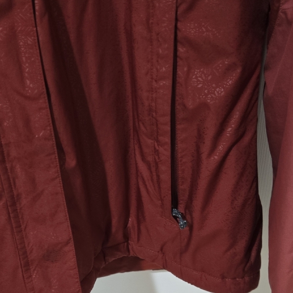 Columbia Women's Burgundy Ski Jacket - Picture 3 of 6
